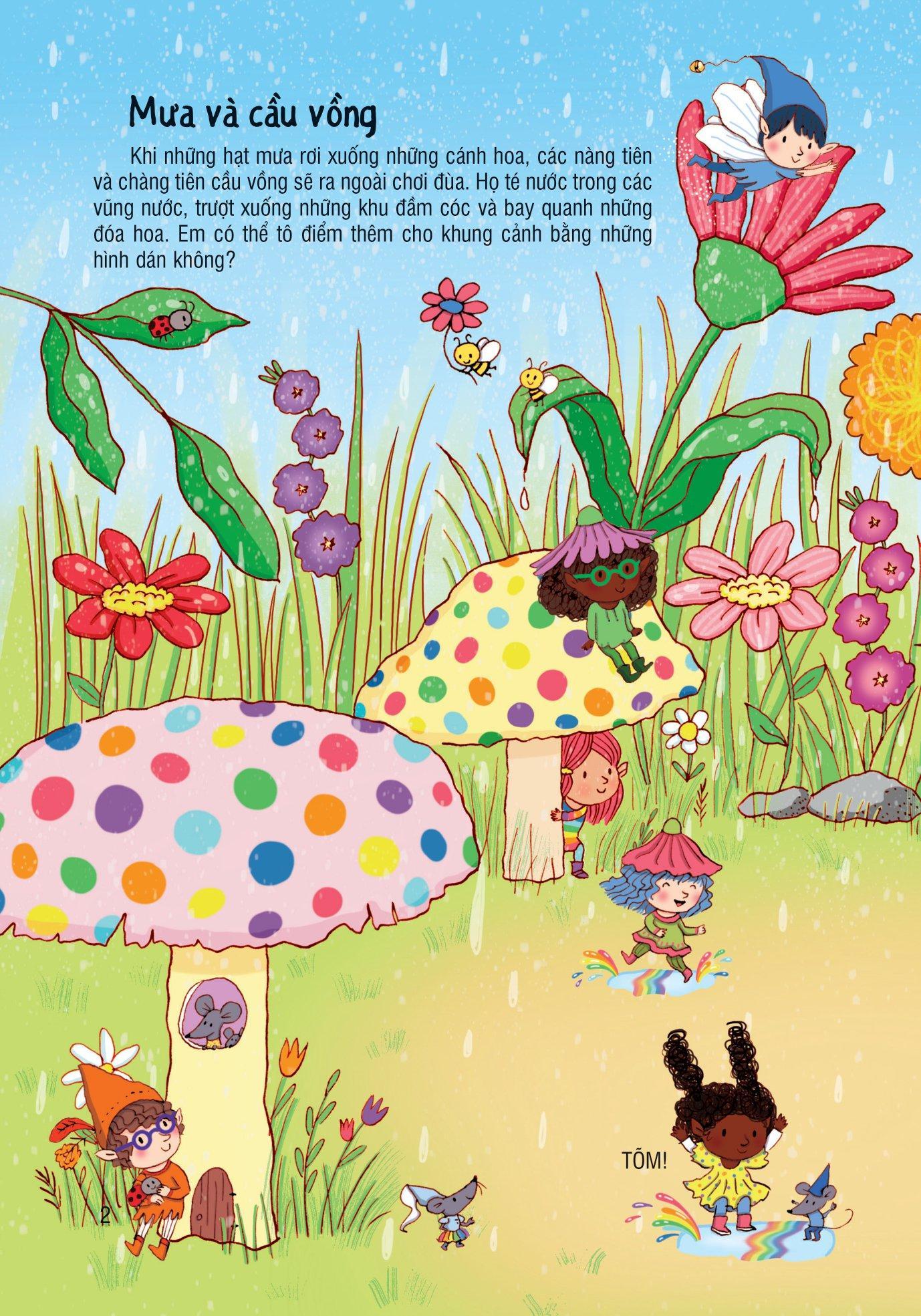 Bóc Dán Thông Minh - Cầu Vồng (Dành Cho Trẻ Từ 3-8 Tuổi) - ảnh 3