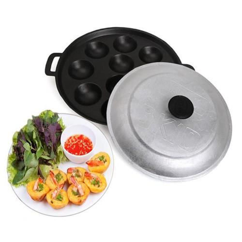 2 KHUÔN ĐỔ BÁNH KHỌT 8 LỖ CHỐNG DÍNH