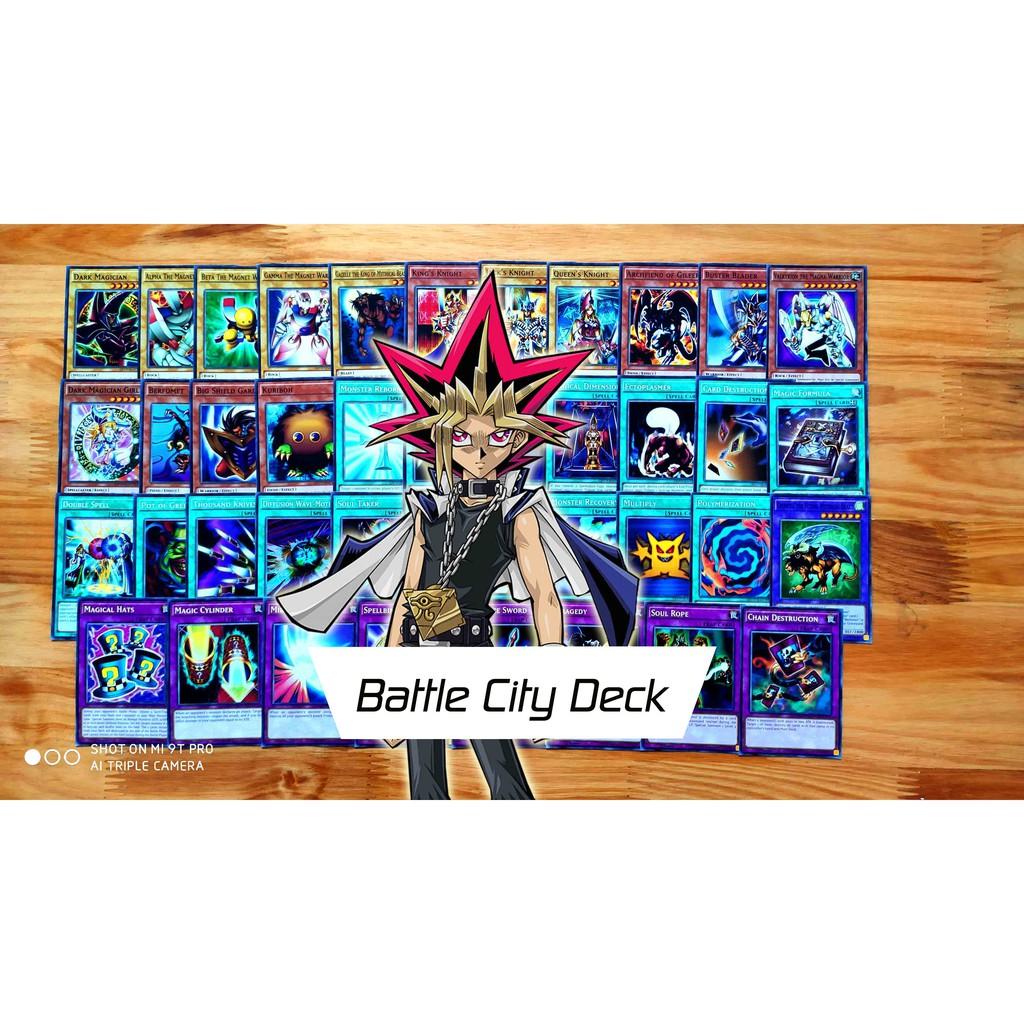 Bài Yugioh ️️ Thẻ bài Yugioh Batte City Legendary deck 41 lá