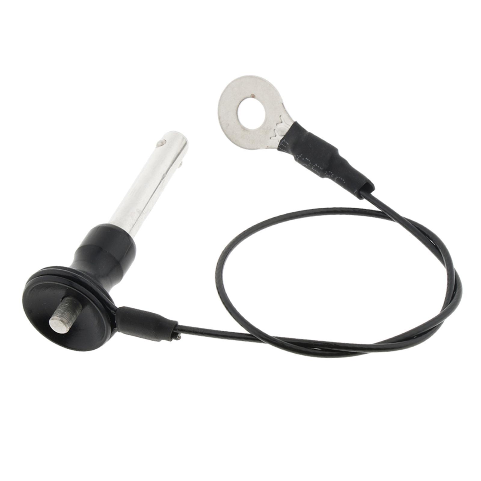 2 Pieces Stainless Steel Ball Lock Quick Release Pin, Push Button, Fine Finish, Dia 8mm