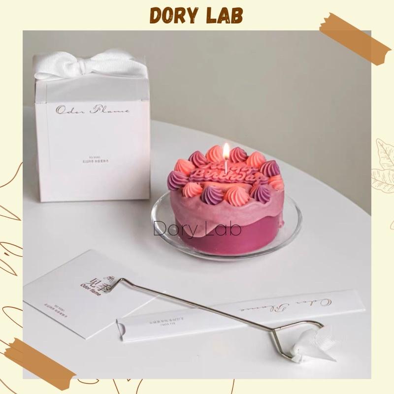 Nến Thơm Bánh Kem HPBD Nhiều Màu Sắc Hàn Quốc, Quà Tặng Độc Đáo - Dory Lab