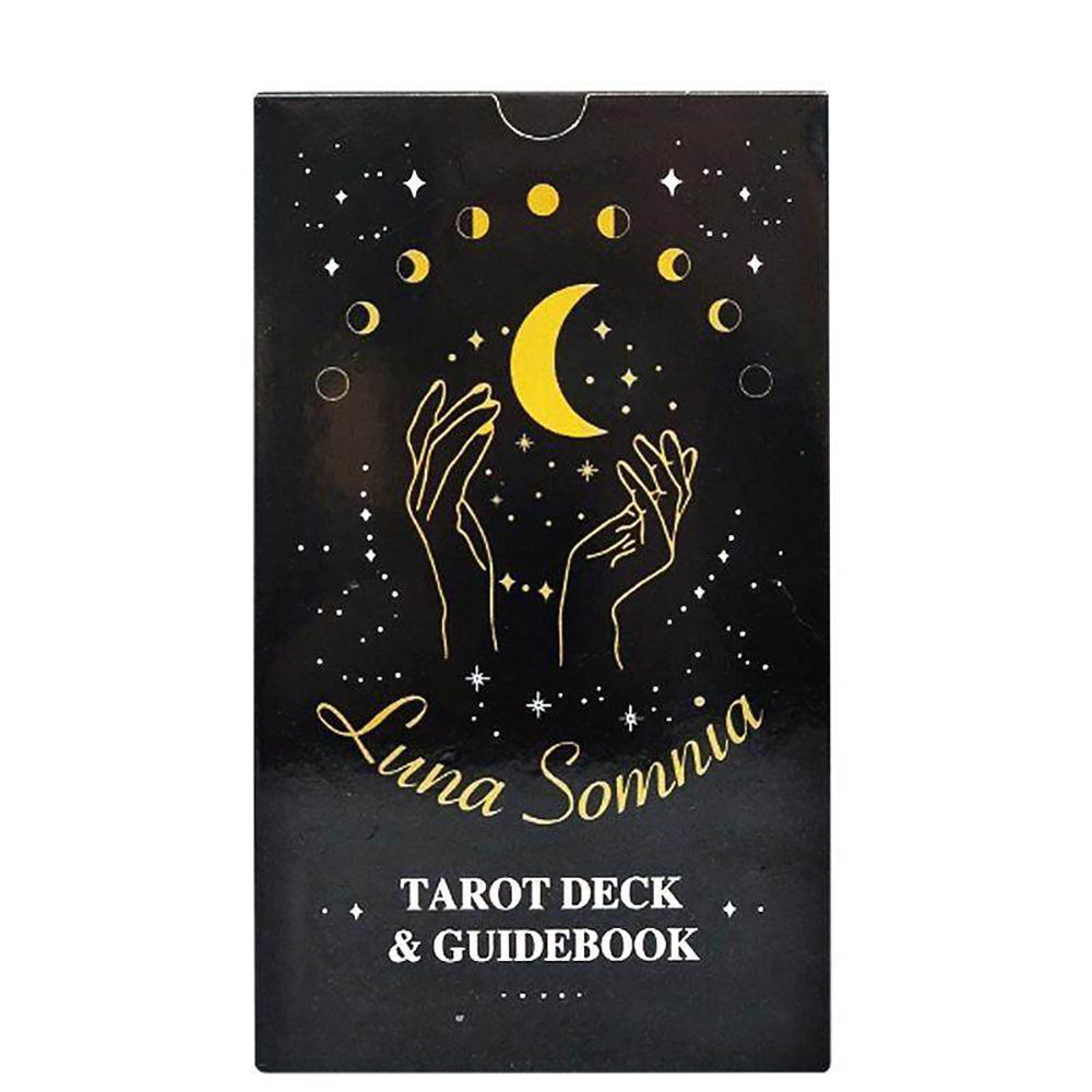 [Size Gốc] Bộ Bài Luna Somnia Tarot 78 Lá Bài 7x12 Cm  Đá Thanh Tẩy