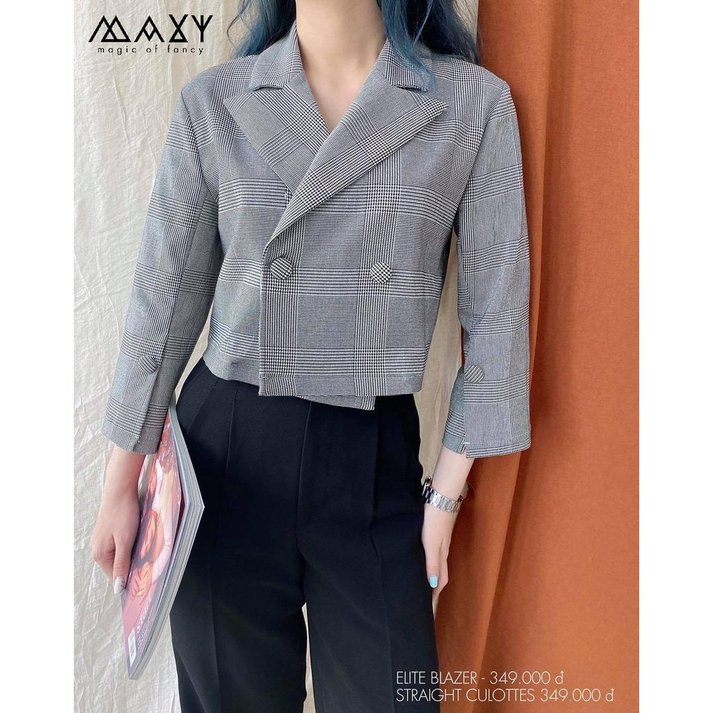 Blazer croptop tay lửng elite blazer Maxy Workshop