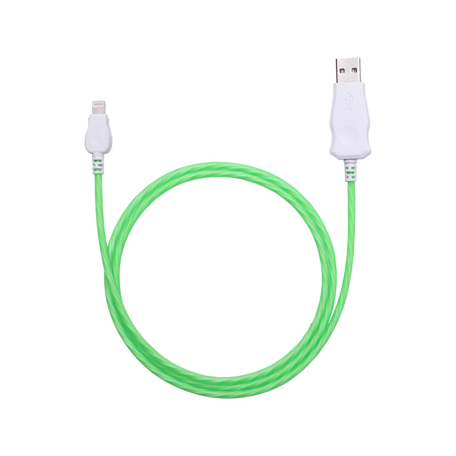 Dây Cáp Sạc Và Truyền Dữ Liệu Phát Sáng Lightning iPhone dài 1m hỗ trợ sạc nhanh