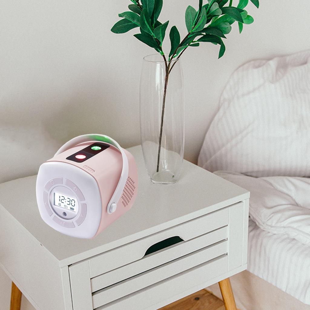Star Projector Light Alarm Clock Atmosphere Romantic Starry Lamp Adult Pink