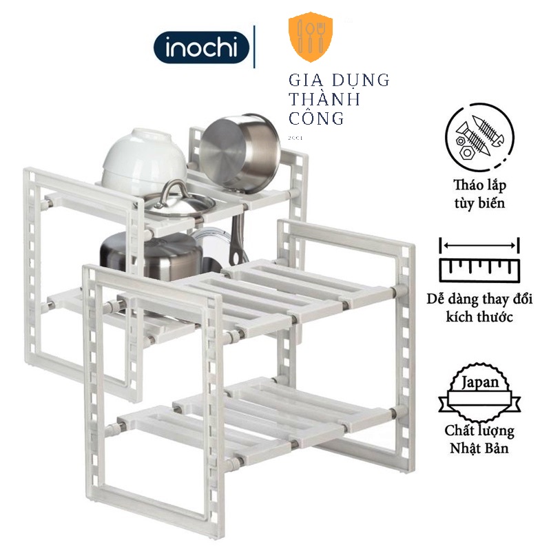 Kệ gầm bếp , đa năng thông minh Tokyo inochi để đồ dành cho nhà bếp nhà tắm KE008