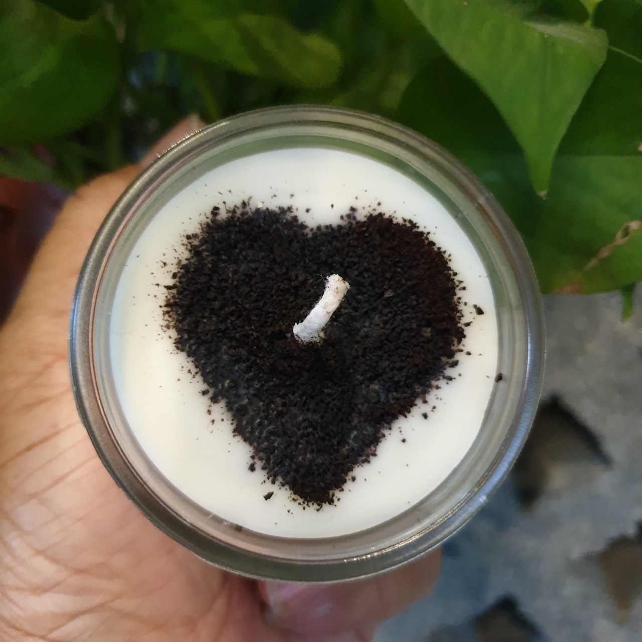 Nến thơm tinh dầu cà phê (coffee candle) 100g - Giúp thơm phòng, thư giãn giảm stress với thành phần hoàn toàn tự nhiên