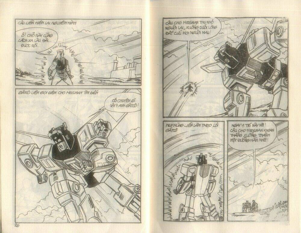 dũng sĩ hesman chapter 153 17