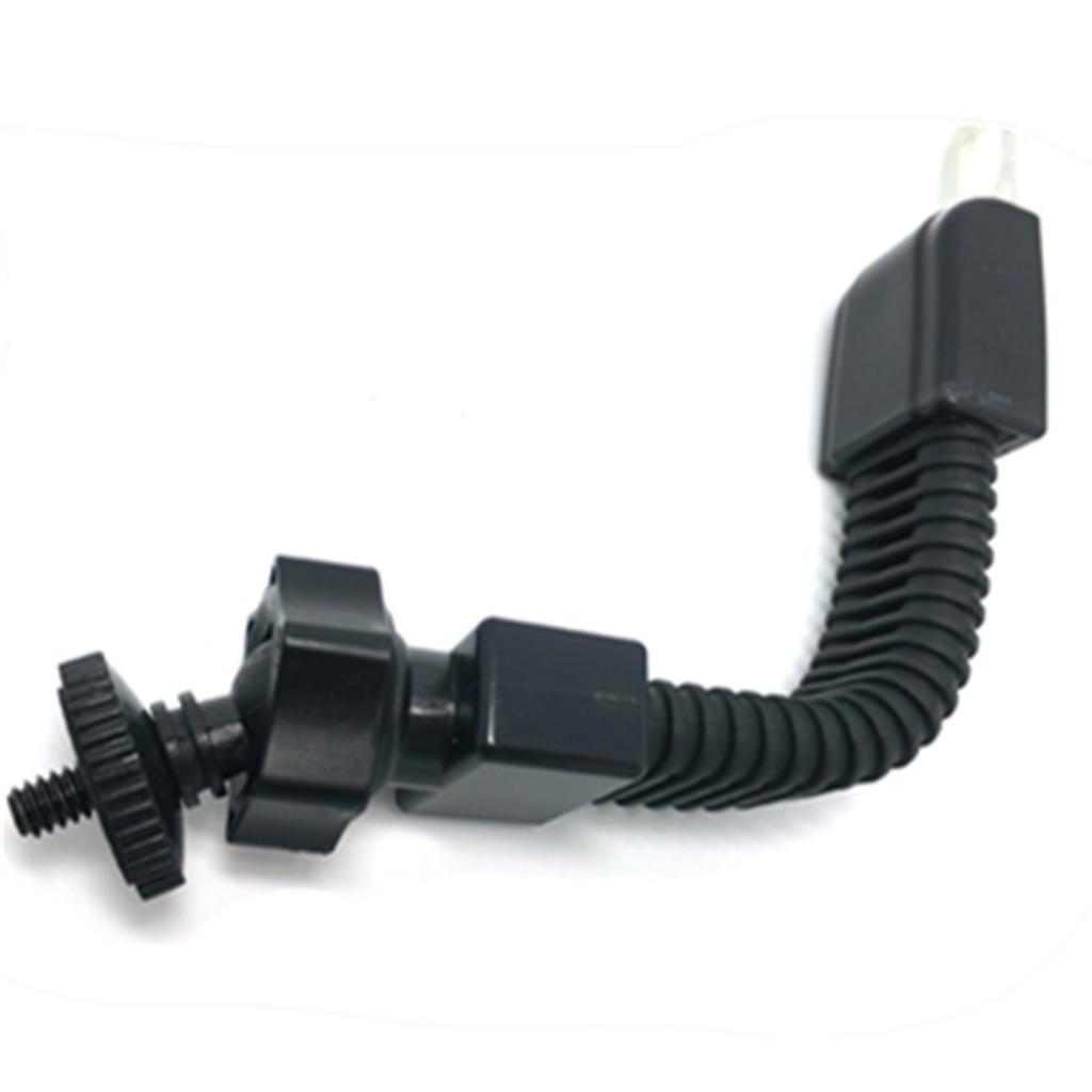 Universal Motorcycle Rearview Mirror Mount 1/4'' Screw Camera Holder Bracket