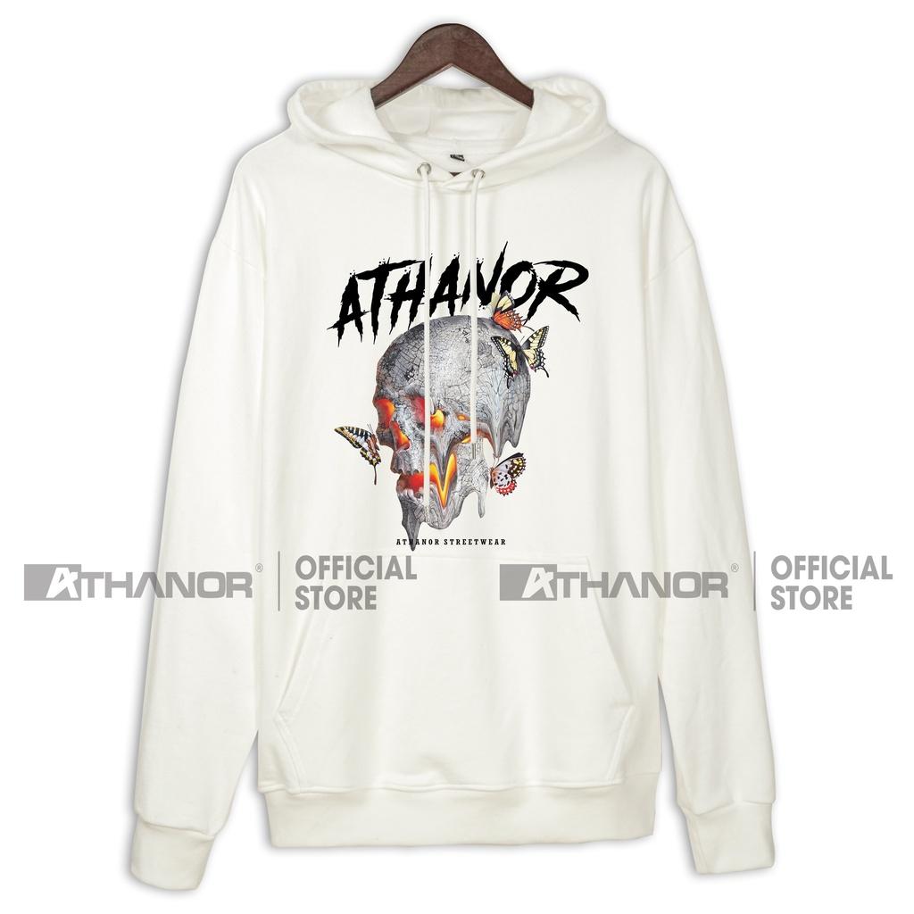 Áo Hoodie Unisex ATHANOR Chất Nỉ 100%cotton 350 gsm Form Basic HDT805