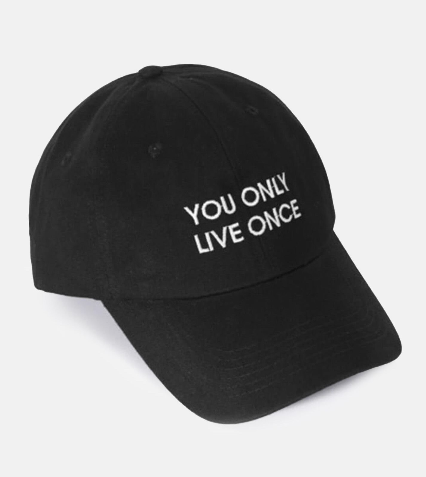 Nón kết YOLO, mũ lưỡi trai YOU ONLY LIVE ONCE cá tính form cứng (ẢNH THẬT)