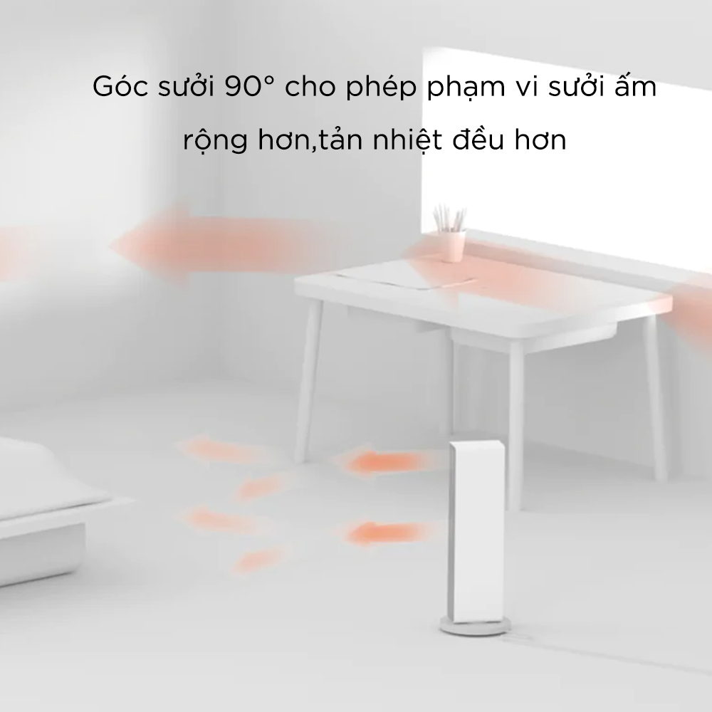 Quạt Sưởi Xiaomi Thông Minh Smartmi ZNNFJ07ZM – Bản Quốc Tế - Hàng chính hãng