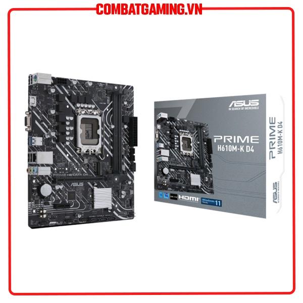 Bo mạch chủ Asus Prime H610M-K DDR4 - Hàng Chính Hãng