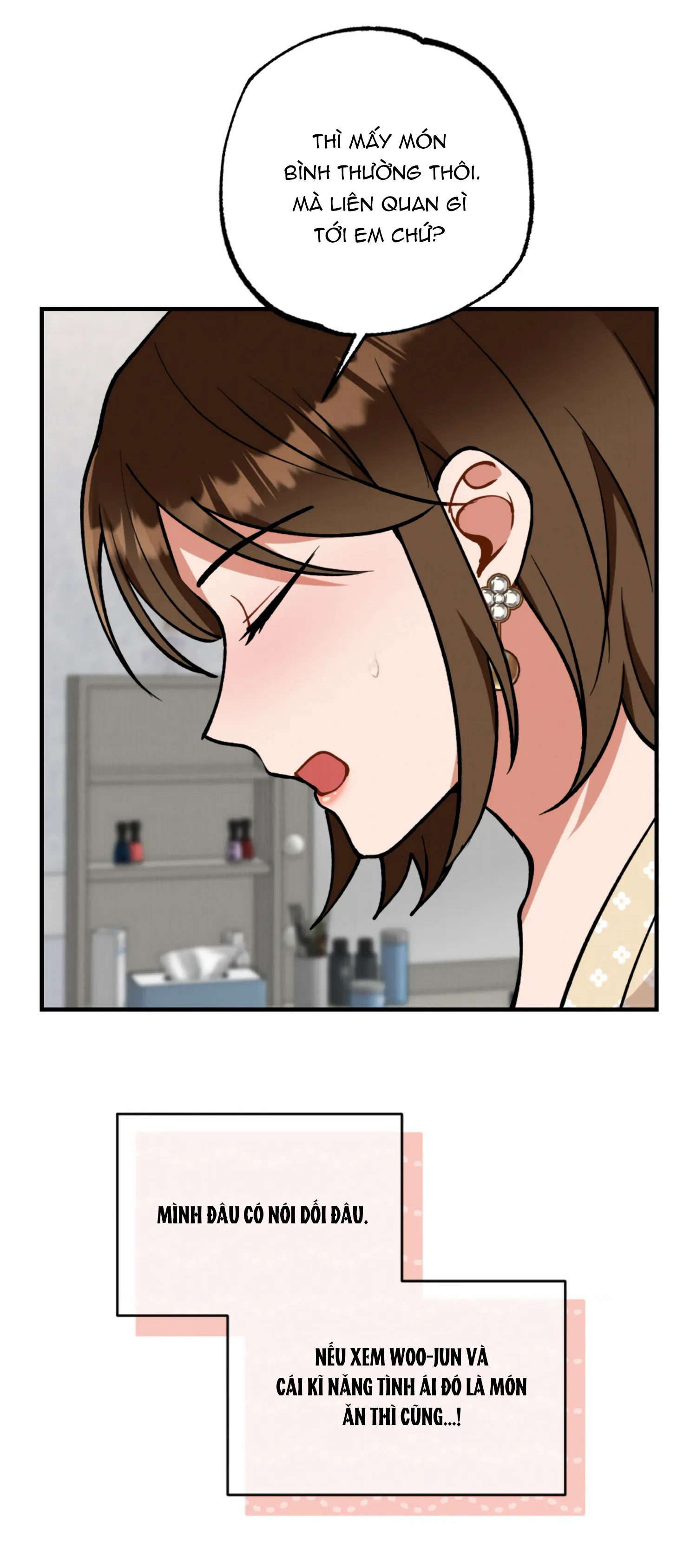 [18+] bạn của em trai không thể to như vậy! chapter 9.1 10