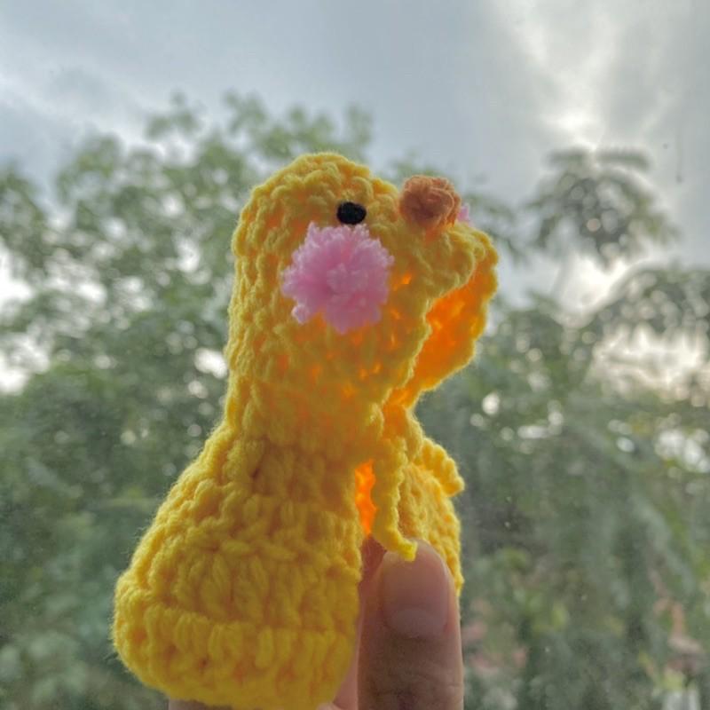 Áo choàng cho hamstar mẫu gà bông