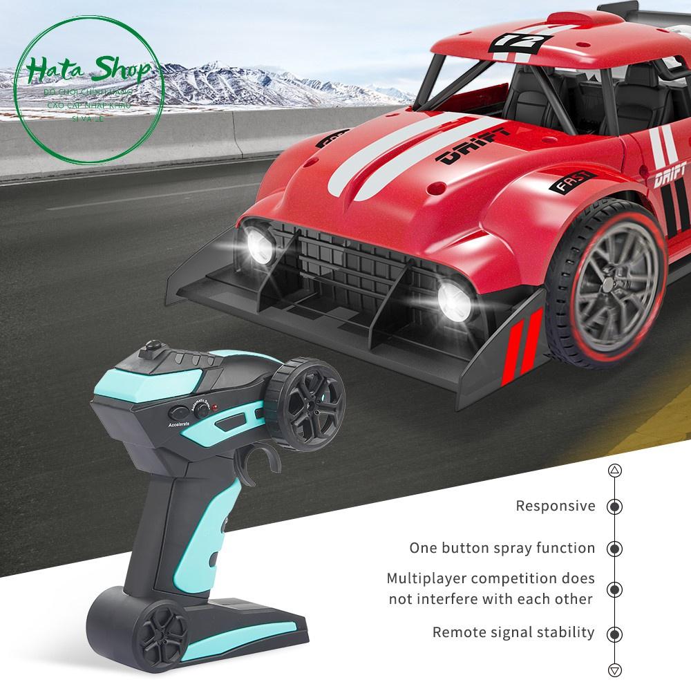 Xe ô tô Drift điều khiển từ xa 930-9A tỉ lệ 1:16 có phun sương mô hình leo núi RC kim loại tốc độ cao đồ chơi mô hình