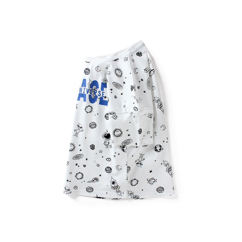Áo thun bé trai Space vũ trụ size đại chất cotton mềm cực đẹp 17-45kg