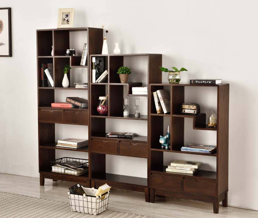 Giá sách, giá đựng tài liệu gỗ công nghiệp