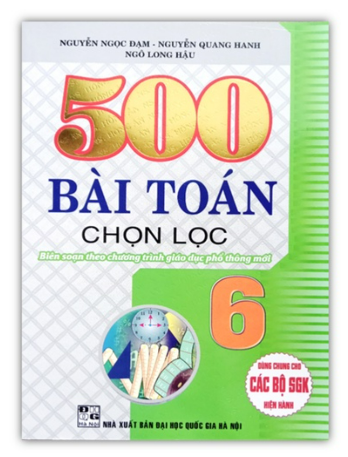 Sách - 500 Bài Toán Chọn Lọc Lớp 6