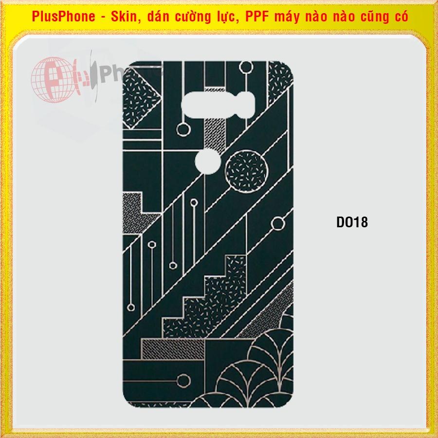 Dán Skin cho LG V10, V20, V30, V30 Plus, V35 thinQ in hình nhiều mẫu hot, độc lạ