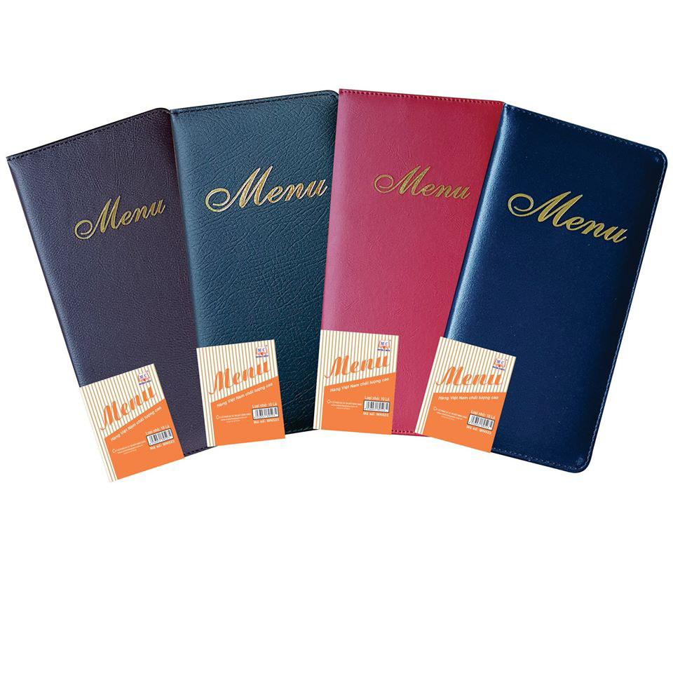 Combo 3 Menu Minh Châu không khoét - Giao màu ngẫu nhiên