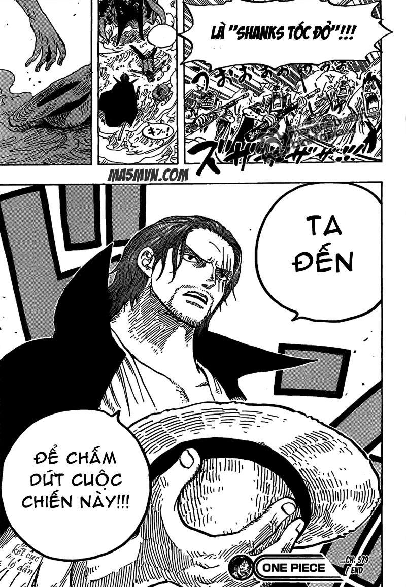 đảo hải tặc - one piece chapter 579 14