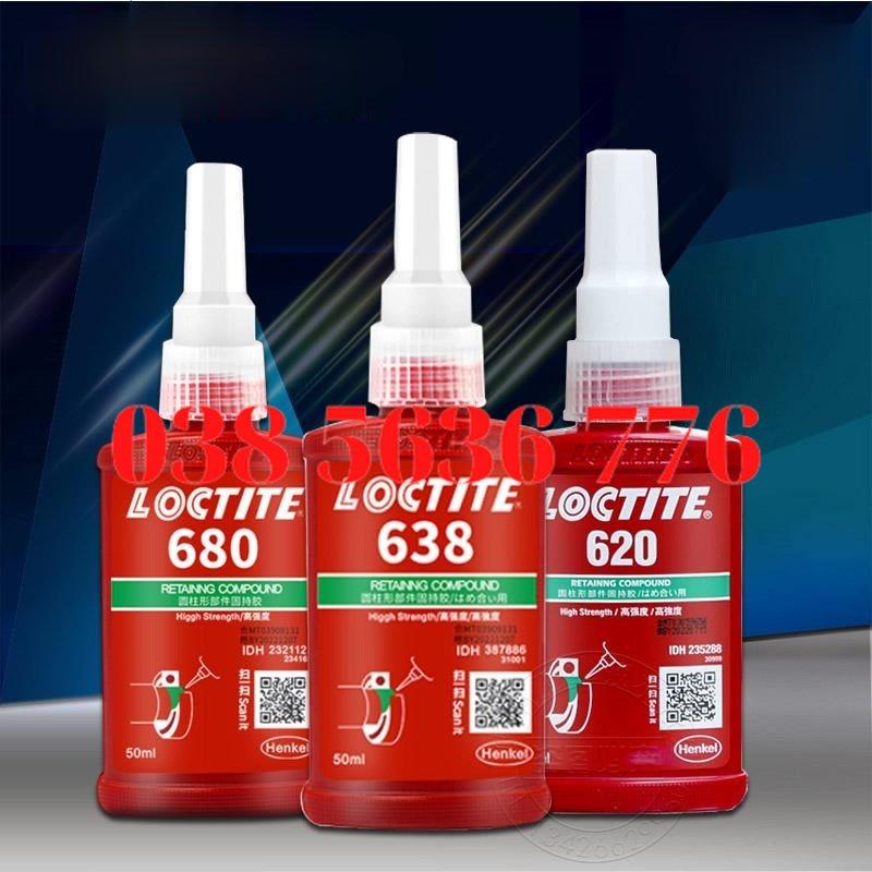 Keo Loctite 638 601 603 609 620 648 641 680, Keo Kỵ Khí, Chịu Nhiệt Độ Cao 50Ml