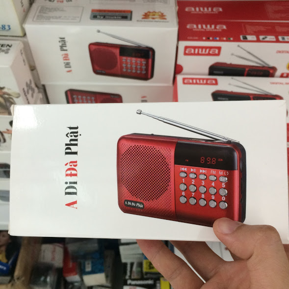 Loa Đài FM Radio Nghe Nhạc USB A Di Đà Phật K-518