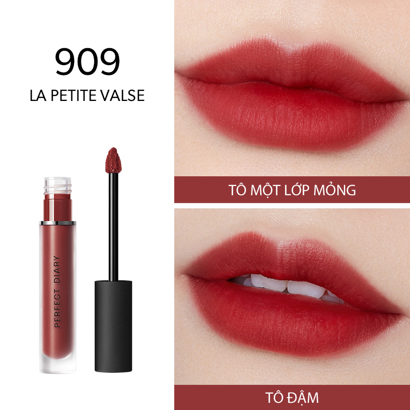 Son Kem Lì Perfect Diary Fog Dreamy Matte Lip Gloss Nhiều Tông Màu Bản Nâng Cấp