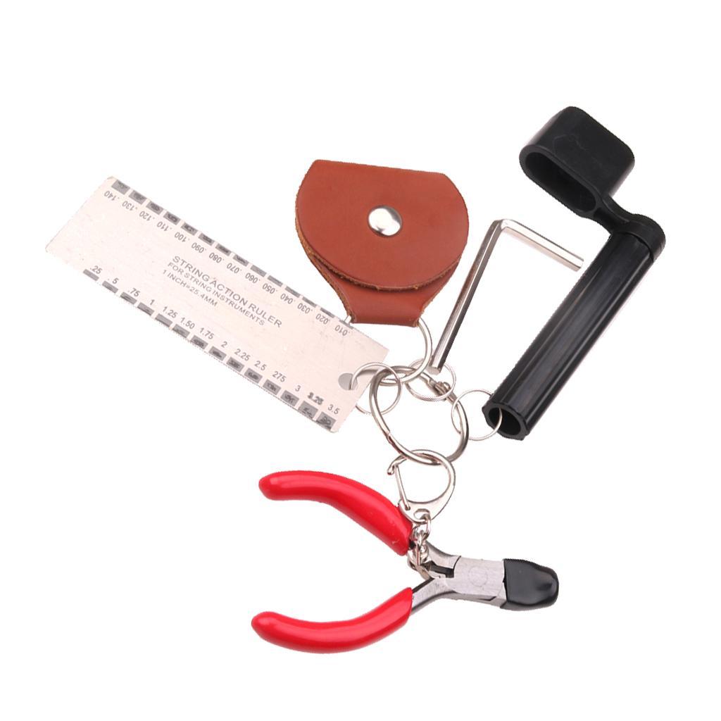 Guitar Care Luthier Tool Repairing Maintenance Cleaning Kit Set For Musical