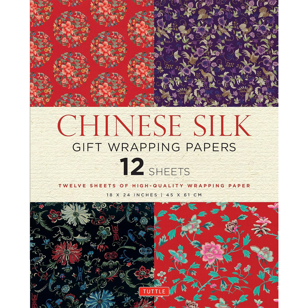 Chinese Silk Gift Wrapping Papers