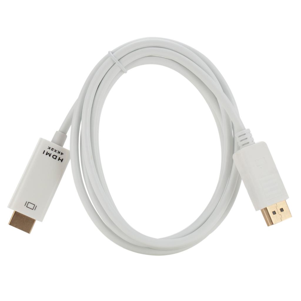 1.8M/6FT 4K X 2K DP To HDMI Adapter Cord Cable For