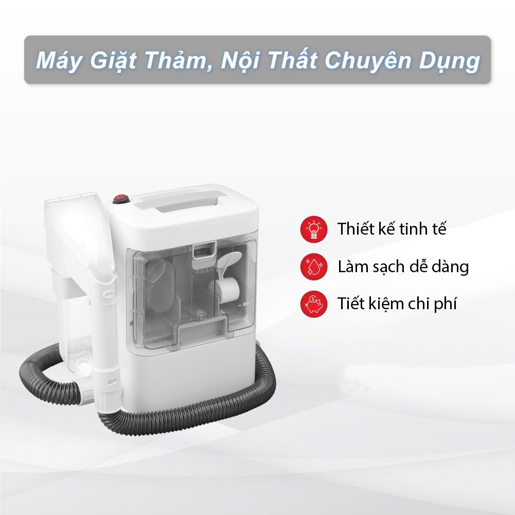 Máy Giặt Thảm, Sofa Cầm Tay Nội Thất Chuyên Dụng