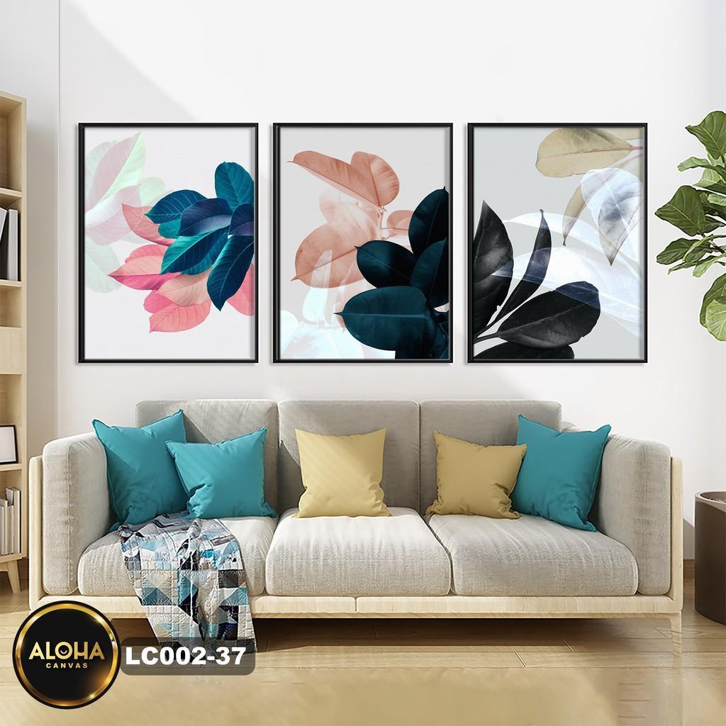 MUA 1 TẶNG 1 3 Tranh Canvas Treo Tường Hiện Đại Phòng Khách Phòng Ngủ Cầu Thang Phòng Bếp