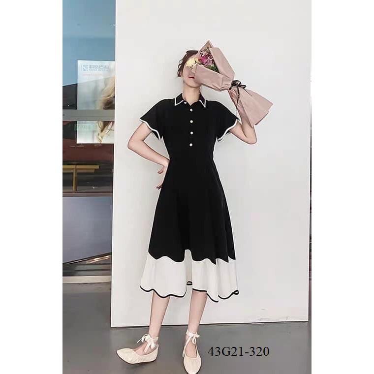 ĐẦM XÒE PHỐI MÀU DỄ THƯƠNG -G21-320