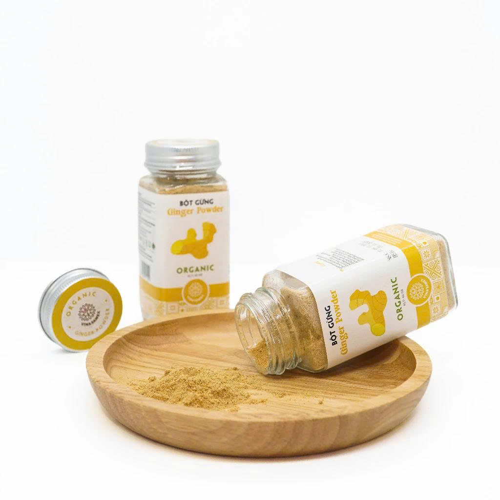 Bột Gừng Vinasamex 40g - Gia Vị Cho Những Bữa Ăn Tròn Vị, Tẩm Uớp Món Ăn