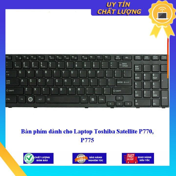 Bàn phím dùng cho Laptop Toshiba Satellite P770 P775 hh