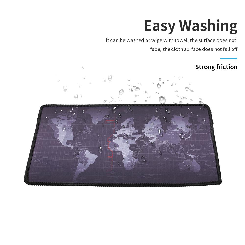 Mouse Pad Rubber Mouse Pad Locking Edge Design Gaming Mouse Pad Anti-skid Wear-resistant Mouse Pad for Home Office
