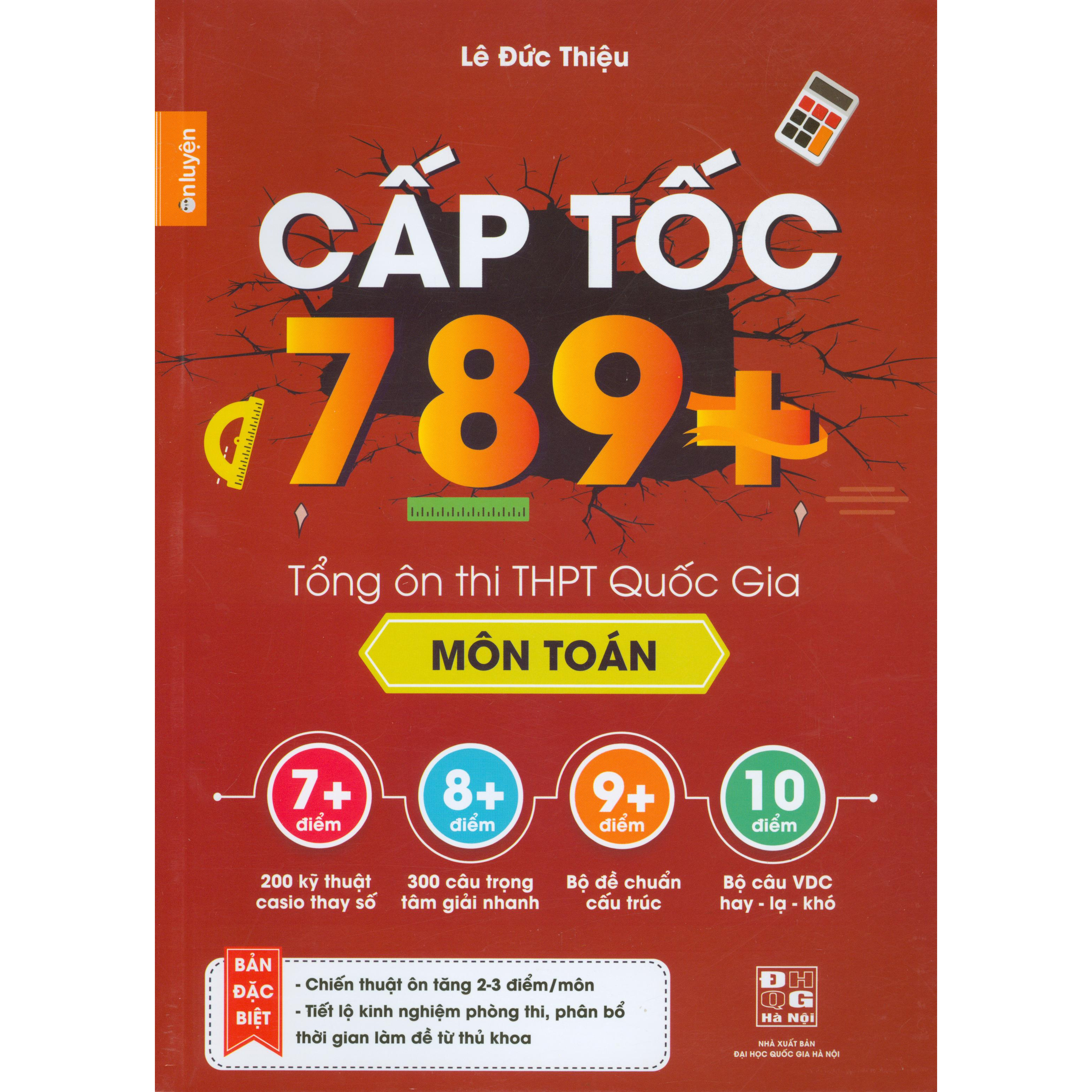 Cấp Tốc 789 + Tổng Ôn Thi THPT Quốc Gia Môn Toán