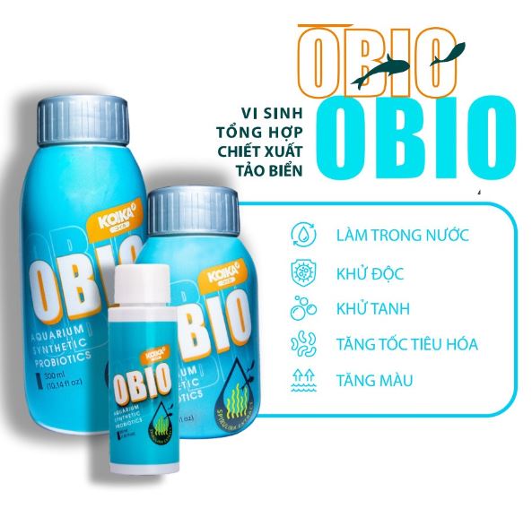 Vi Sinh Tổng Hợp Cao Cấp OBIO Làm Trong Nước, Khử Mùi Tanh, Hỗ Trợ Tiêu Hoá, Phòng Bệnh
