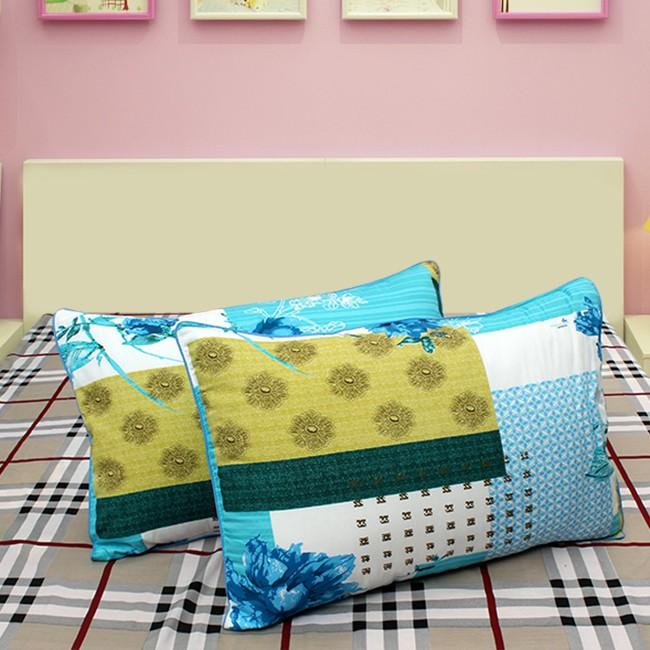 Combo 2 áo gối cotton vải thắng lợi 50x70cm  Combo 2 vỏ gối cotton - giao mẫu ngẫu nhiên