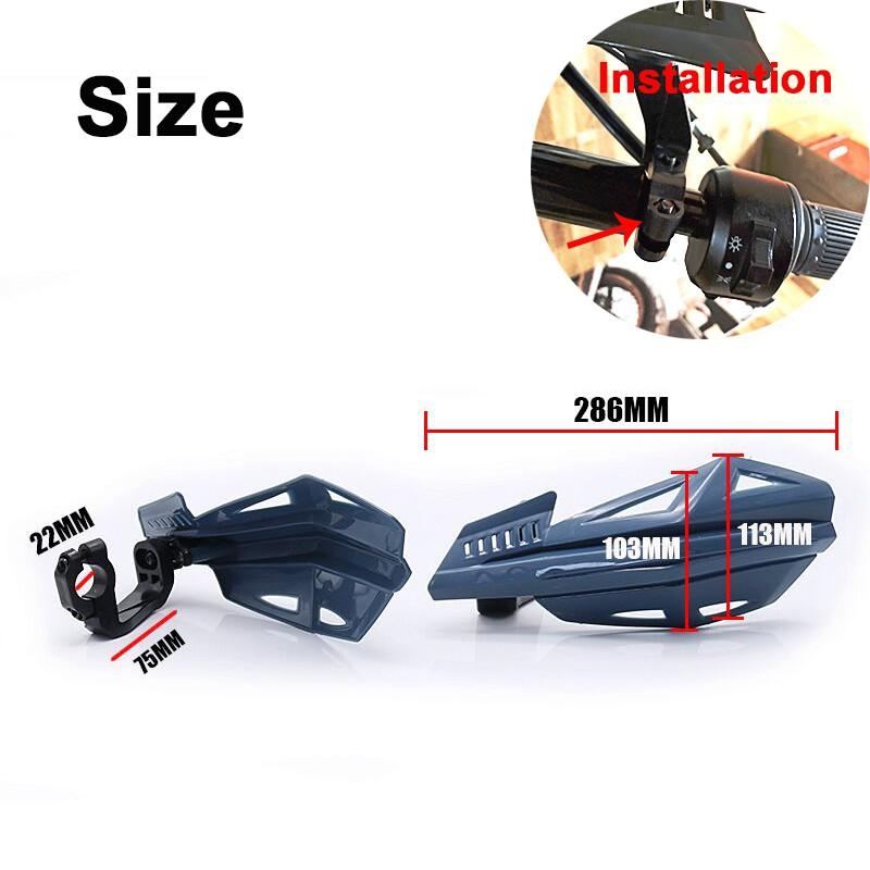Bọc Tay Nắm 22mm Cho Xe Mô Tô Honda/Kawasaki/Suzuki/Yamaha Sx Exc Xcw Smr