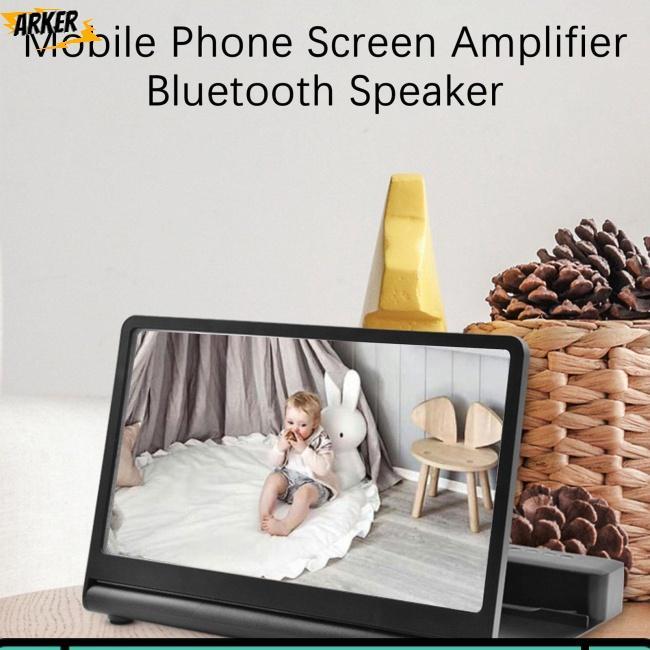 Giá Đỡ Khuếch Đại Tín Hiệu Âm Thanh Điện Thoại Di Động AK F12 Hd Màn Hình Lớn 12 Inch Bluetooth 6d