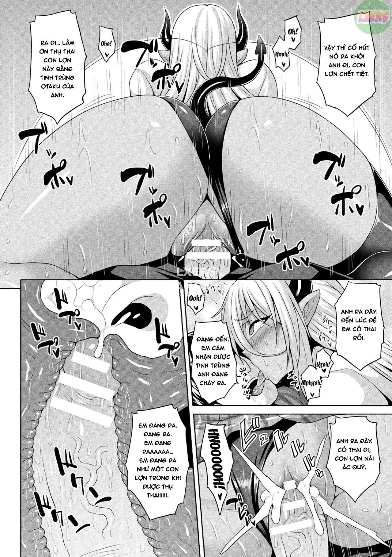 con nhỏ bị đánh bại trở thành điếm chapter 3 14