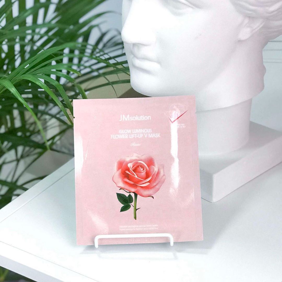 [10 miếng] Mặt nạ cấp ẩm và cung cấp dưỡng chất JMsolution Glow Luminous Flower Firming Mask 30ml