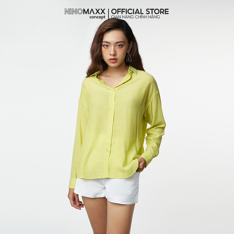 N&amp;M Áo sơ mi Nữ kiểu tay dài 2203039