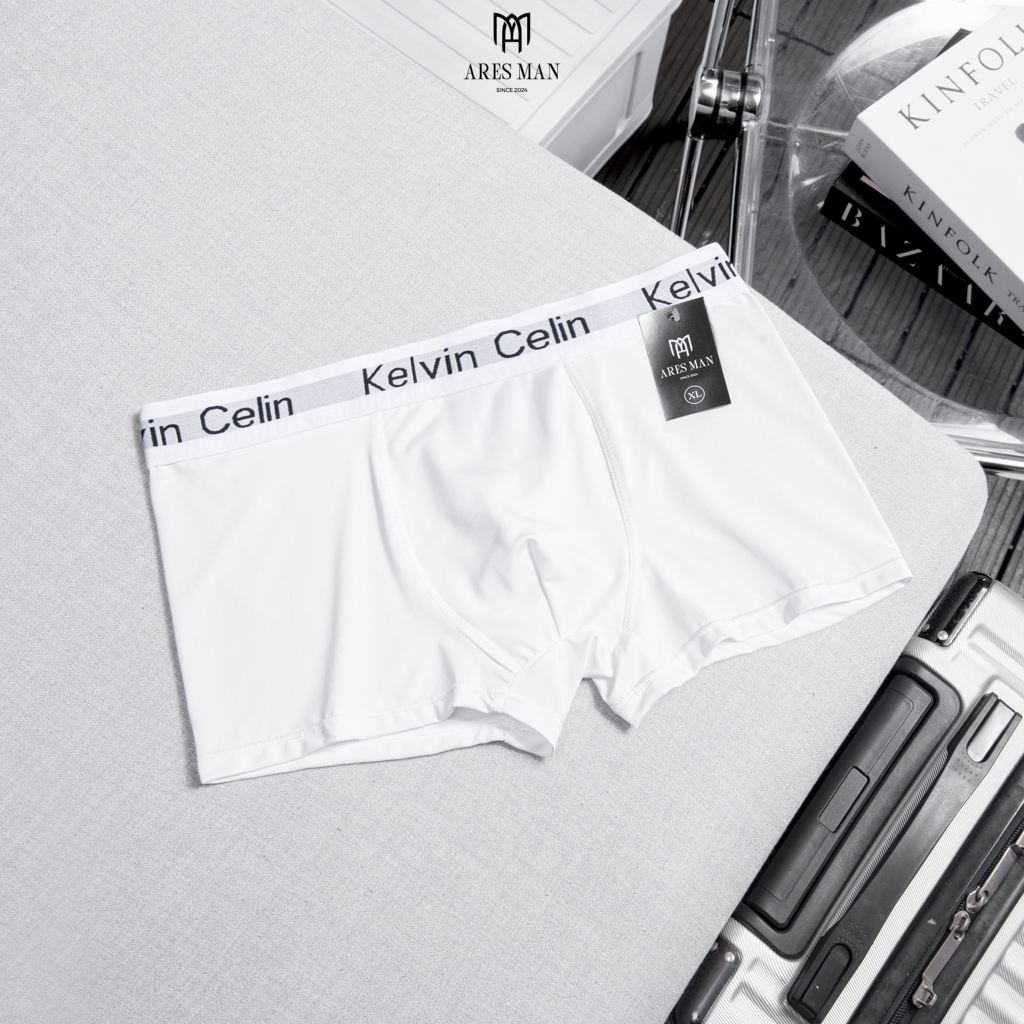 Quần boxer nam, quần lót nam thun lanh KELVIN 2.0 kháng khuẩn co giãn 4 chiều thấm hút mồ hôi phong cách nam tính