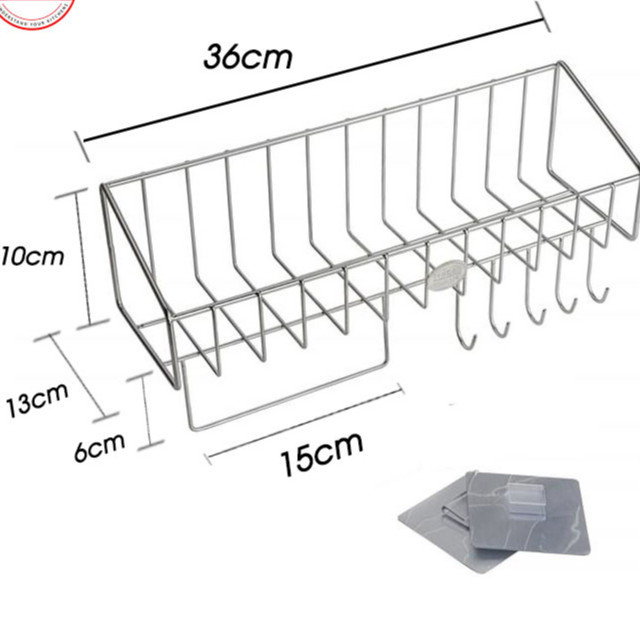 Kệ để đồ đa năng dính tường Inox 304 hàng Việt Nam xuất Nhật