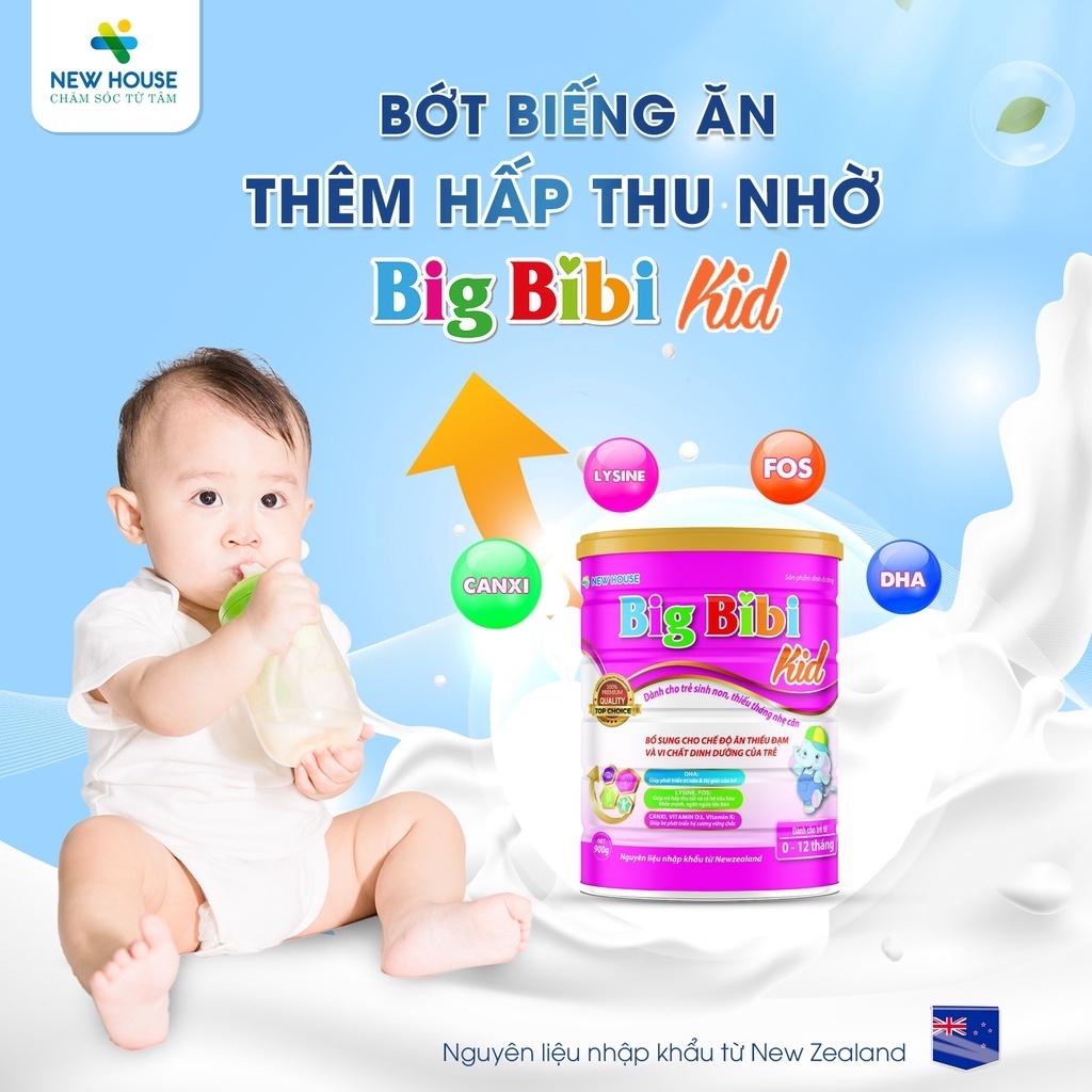 Sữa Big Bibi Kid 900g Dành cho trẻ sinh non,thiếu tháng nhẹ cân - Childs_day.