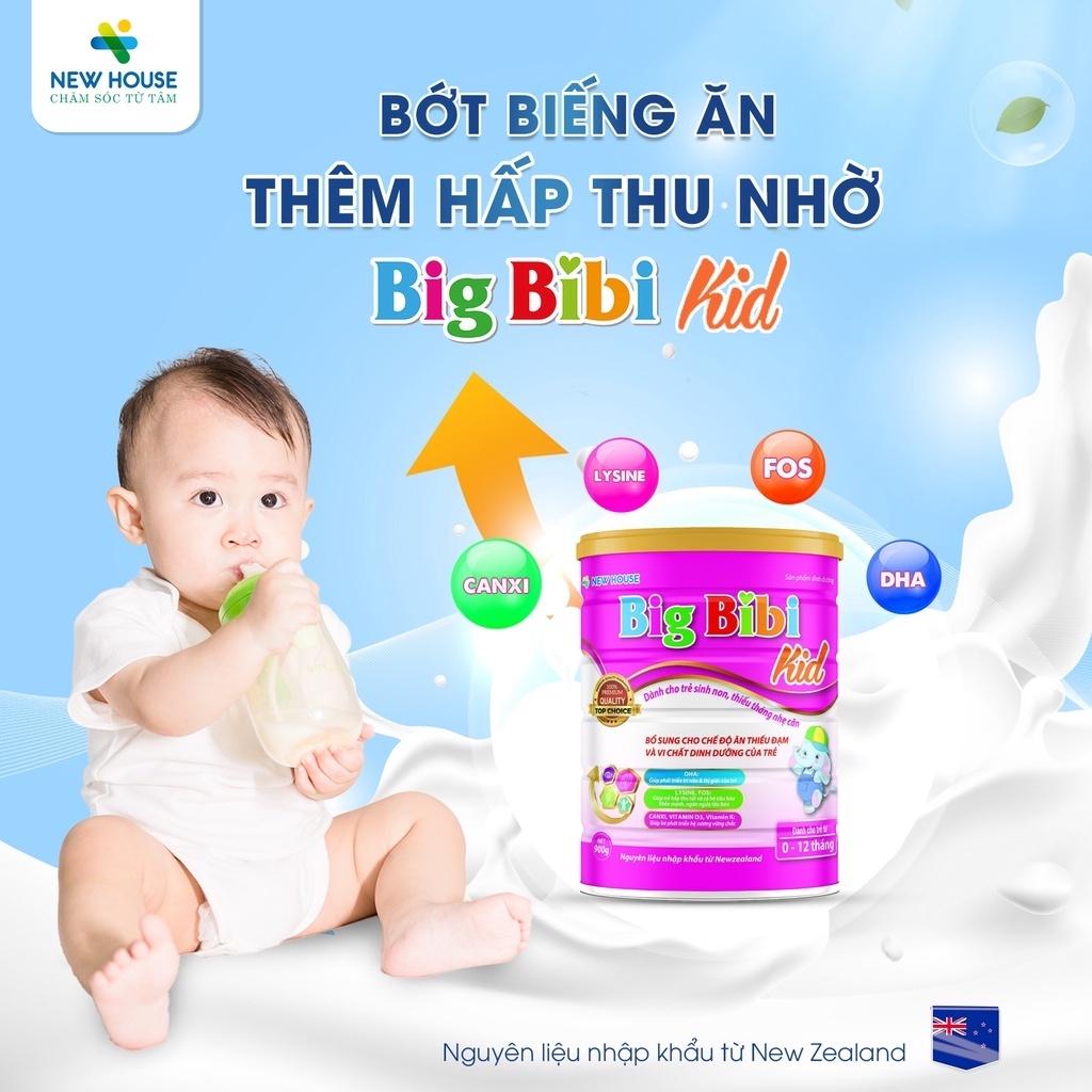 Sữa Big Bibi Kid 900g Dành cho trẻ sinh non,thiếu tháng nhẹ cân - Childs_day.